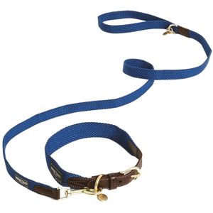 Nomad Tales Bloom set: halsband  lijn, sapphire XL  200 cm hond