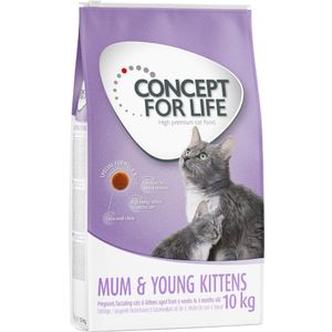 10 kg / 9 kg Concept for Life voor een speciale prijs! - Mum & Young Kittens 10kg