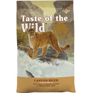 2kg Canyon River Feline Taste of the Wild Kattenvoer