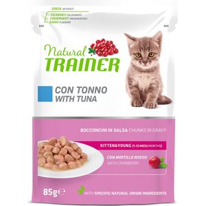 12x85g Tonijn Kitten & Young Natural Trainer natvoer voor kittens