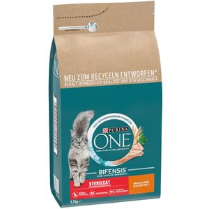 5,7kg Sterilcat met Kip Purina ONE Kattenvoer