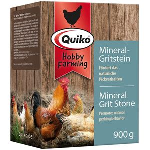 900 g Quiko Hobby Farming Mineraalgritsteen Vogel Accessoires
