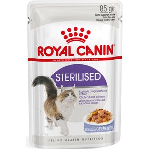 12x85g Sterilised in Gelei Royal Canin Kattenvoer