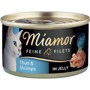 Probeermix Miamor Fijne Filets 12 x 100 g Kattenvoer - Mix I (4 Soorten)
