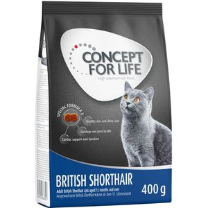 400g British Shorthair Adult Concept for Life Kattenvoer