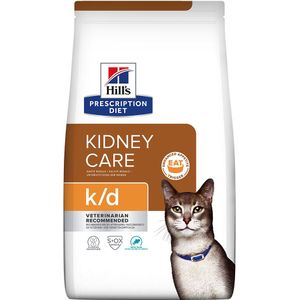 3 kg k/d Kidney Care met Tonijn Hill's Prescription Diet Kattenvoer