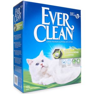 10l Ever Clean® Extra Strong Kattenbakvulling Frisse Geur Kat