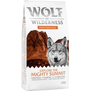 12kg Performance 'Explore The Mighty Summit' Wolf of Wilderness Hondenvoer