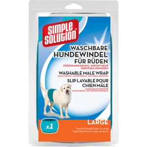 Maat L, 1 Stuk Simple Solution Wasbare Hondenluier