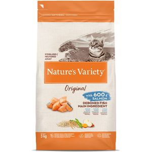 Nature's Variety Original Sterilized Zalm - 3 kg