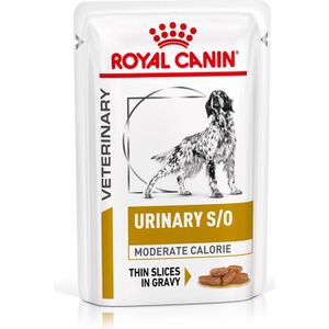 12x100g Royal Canin Veterinary Diet Canine Urinary S/O Moderate Calories Hondenvoer