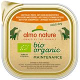 9x300g Almo Nature BioOrganic Maintenance Kip & Aardappelen Hondenvoer