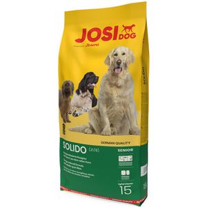 15kg JosiDog Solido Senior Droog Hondenvoer