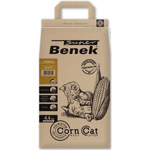 7 l Super Benek Corn Cat Golden kattenbakvulling