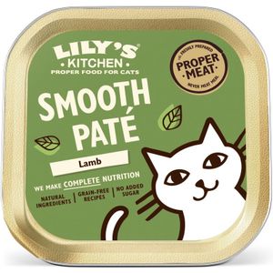 19x 85g Lily's Kitchen Smooth Paté Lam Selection kattenvoer nat