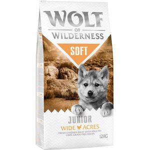 12kg Junior 'Soft Wide Acres' Kip Wolf of Wilderness Hondenvoer