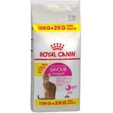 10 2kg gratis! Savour Exigent Royal Canin Kattenvoer