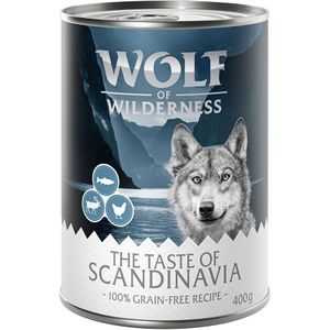 6x400g The Taste of The Taste Of Scandinavia Wolf of Wilderness Hondenvoer
