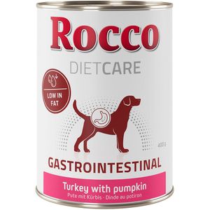 6x400g Gastro Intestinal Kalkoen met Pompoen Rocco Diet Care Hondenvoer