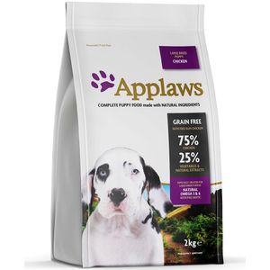 2kg Applaws Puppy Kip droogvoer voor grote rassen