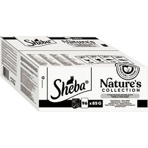 96x 85g Sheba Nature's Collection in Saus Fijne variatie Kattenvoer nat