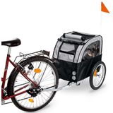 L 109 x B 59 x H 73 cm / Tot 20 kg - Fietsaanhanger No Limit Doggy Liner 2 - Amsterdam