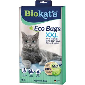 12 Stuks Biokat's Eco Bags XXL Kat