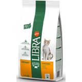1,5kg Libra Cat Adult Urinary Droog kippenvoer voor katten