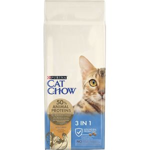 15kg Special Care 3in1 met Kalkoen Cat Chow droogvoer katten, 13  2kg gratis!