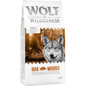 12kg ""Oak Woods"" Wild zwijn Wolf of Wilderness Hondenvoer