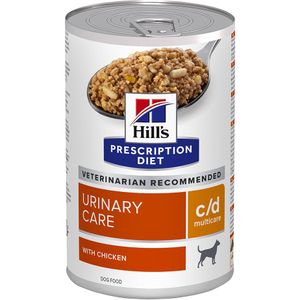 12 x 370 g Hill's Prescription Diet - c/d Multicare Urinary Care met kip