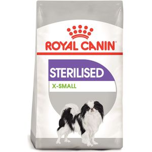 2 x 1,5 kg Royal Canin X-small Sterilised hondenvoer droog