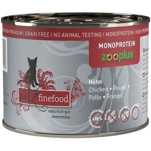 6x200g Kip Monoprotein Catz Finefood Kattenvoer
