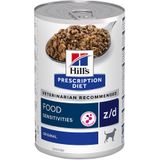 12x370g Z/D Food Sensitivities Original Hill's Prescription Diet Hondenvoer