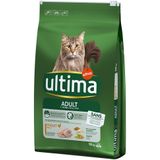 Ultima Cat Adult Kip Kattenvoer - 10 kg