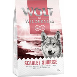 1kg 'Scarlet Sunrise' Zalm & Tonijn Wolf of Wilderness Hondenvoer