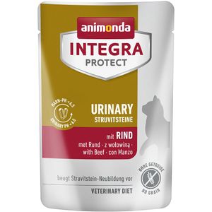 24x85g Animonda Integra Protect Adult Urinary met Rund Kattenvoer nat