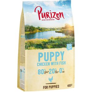 Purizon Puppy Kip met Vis - graanvrij Hondenvoer - 400 g