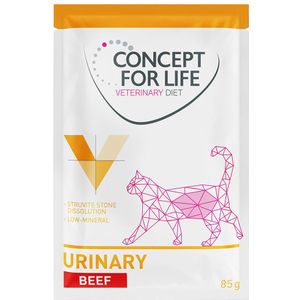 Concept for Life Veterinary Diet Urinary Rund Kattenvoer - 12 x 85 g