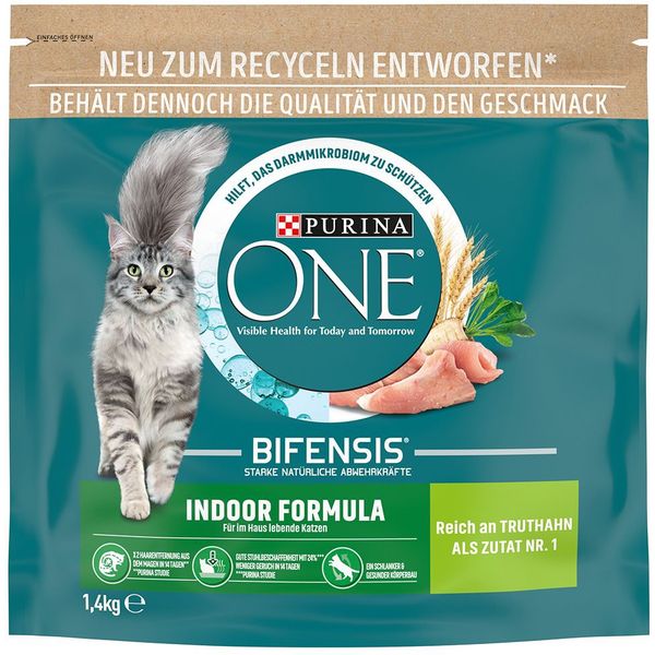 Voordeelpakket purina one kattenvoer 4 x 1 5 kg - indoor formula - Voer  kopen? | Lage prijs | beslist.nl