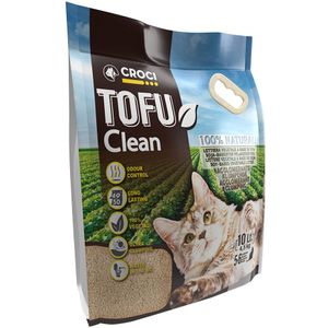 10 l (ca. 4,5 kg) Croci Tofu Clean Kattenbakvulling