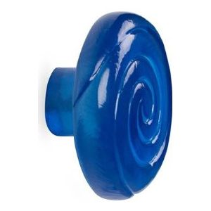 De Bitten Candy Spiral wandhaak-Blauw