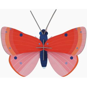Studio Roof wanddecoratie Speckled Copper vlinder