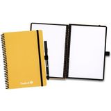 Bambook uitwisbaar notitieboek A5 softcover-Geel