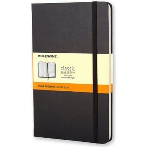 Moleskine Classic notitieboek gelinieerd Large zwart