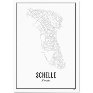 Wijck Zwolle Schelle A4 21 x 30