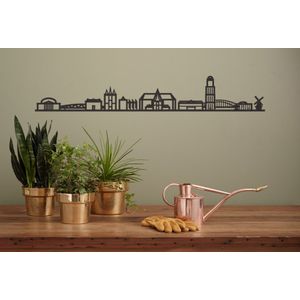 City shape skyline Zwolle zwart 130 cm