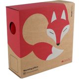 Leschi Warmtekussen Noah the fox - red/black