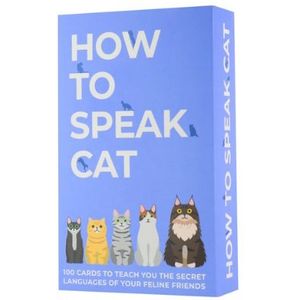 Gift Republic How to speak cat Cards