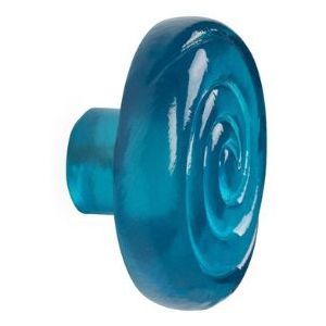De Bitten Candy Spiral wandhaak-Turquoise
